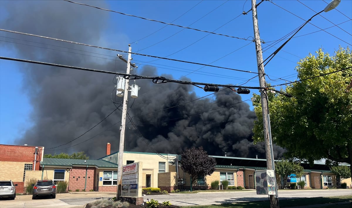 Akron Factory Fire, East Palestine 2.0?