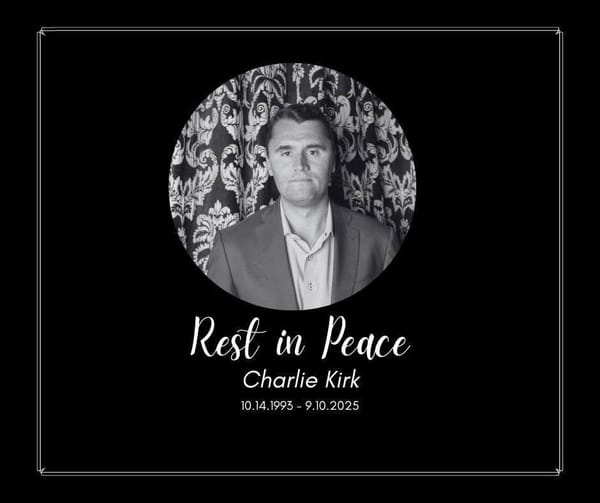 Citizen Press Release: Charlie Kirk Vigil Planned Friday 9/12/2025